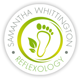 Samantha Whittington Reflexology logo on white background